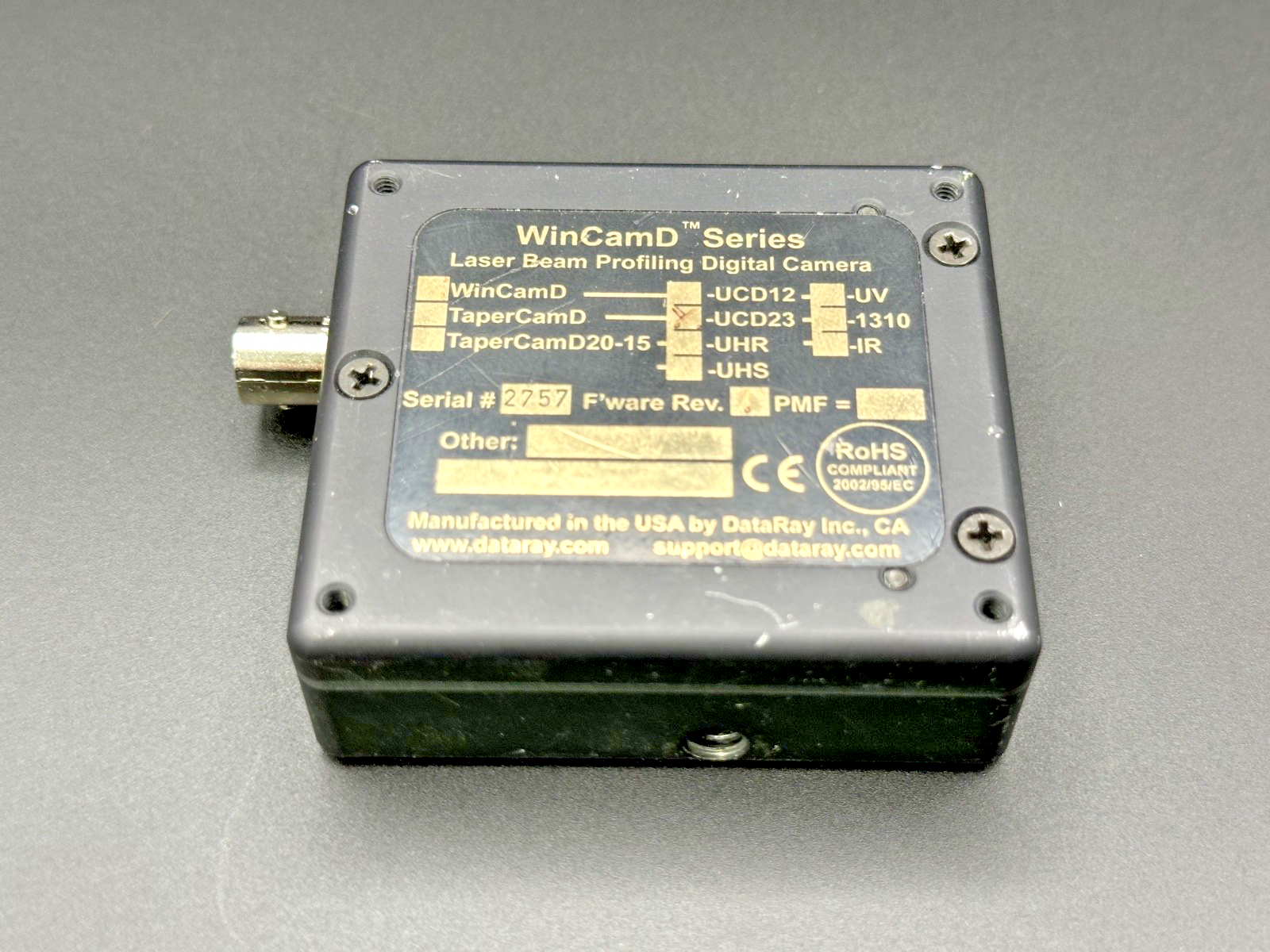 DataRay WinCamD UCD23 Beam Profiling Digital Camera USB Used Untested2