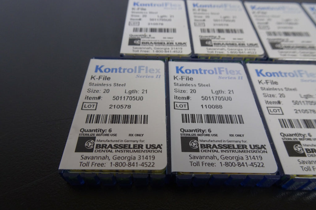 x9] Brasseler Kontrol Flex K File Series II Size 201