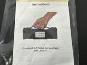 Brother PocketJet LBX019 Soft Rollup Carrying Case Portable Printer Bag New1