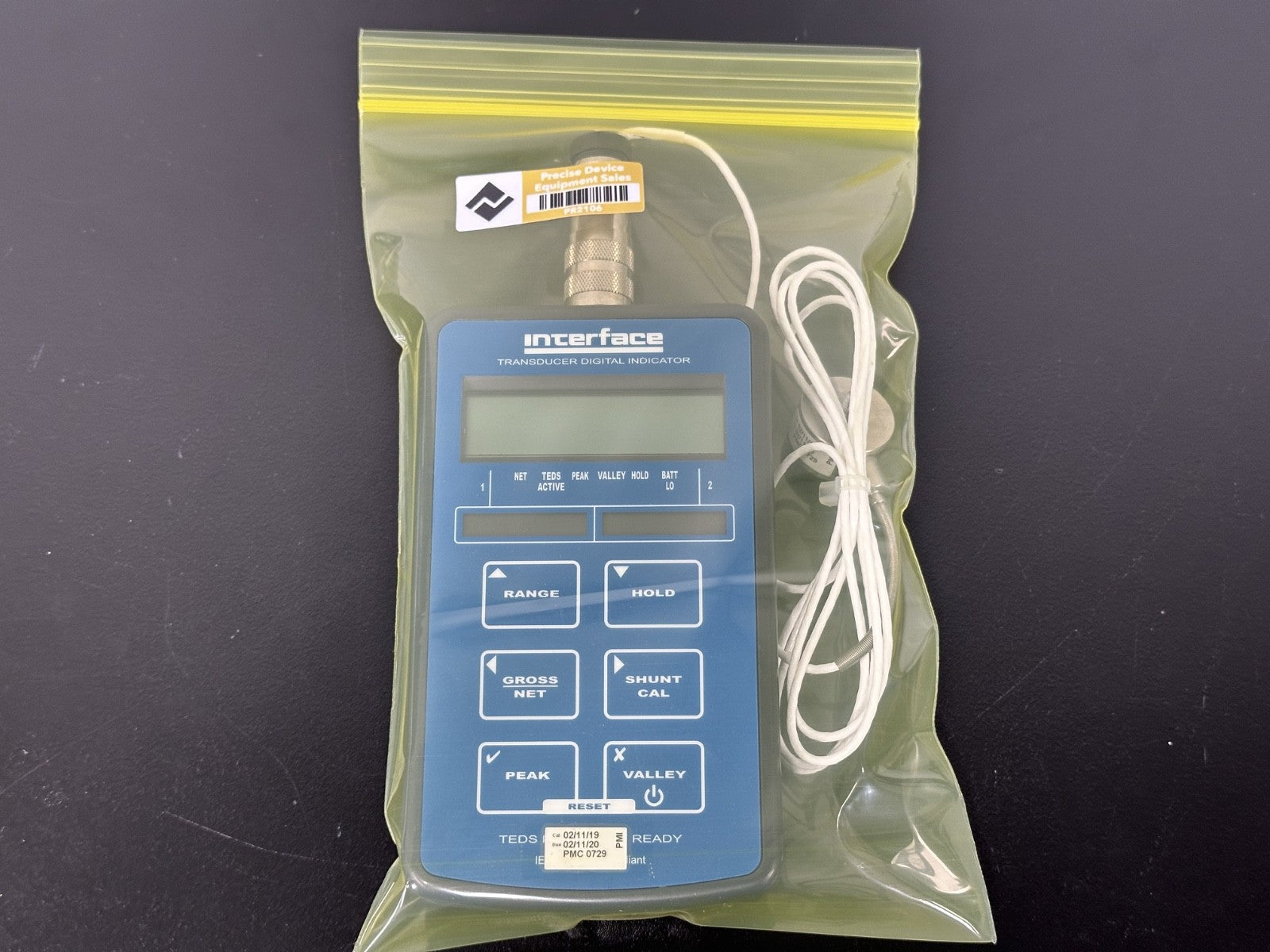 Interface 9320 1 TEDS Transducer Digital Indicator w/ Interface Load Cell Sensor5