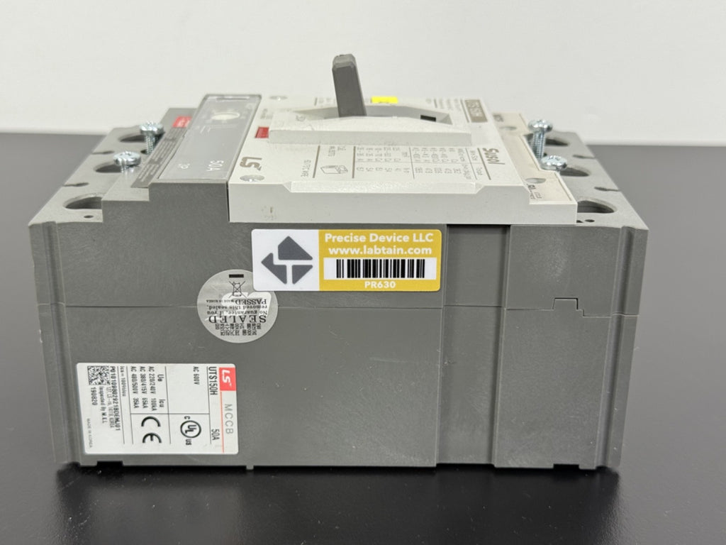 LS Electric UTS150H MCCB 50A 3 Pole 600V Molded Case Circuit Breaker3