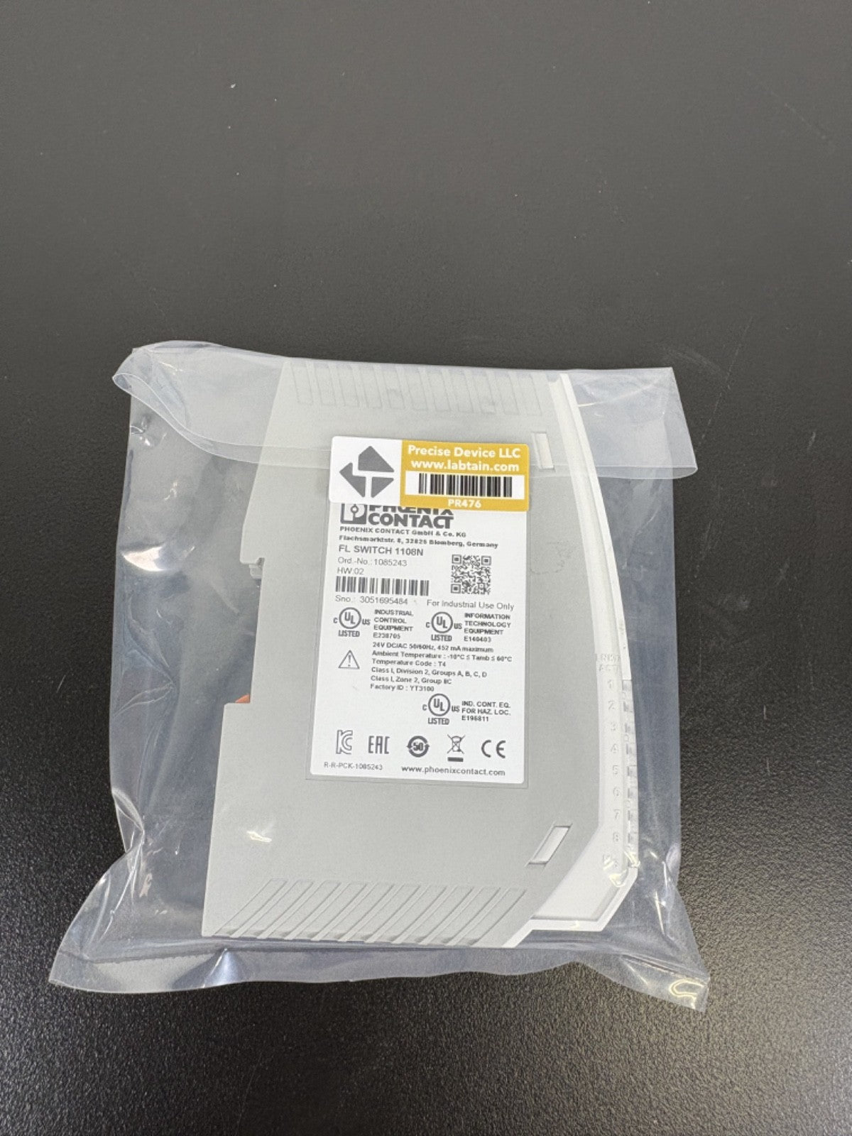 Phoenix Contact FL SWITCH 1000 Industrial Ethernet Switch 8 Port DIN Rail4