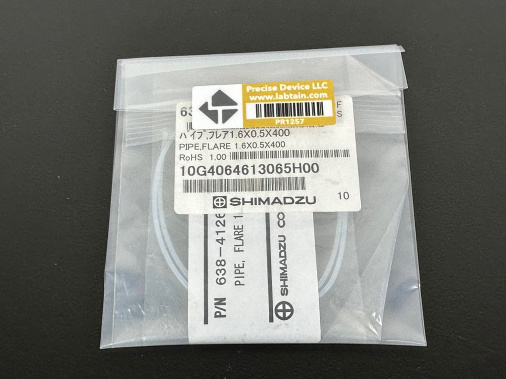 Shimadzu 638 41269 04 Pipe Flare 1.6x0.5x400 HPLC LC Tubing New Sealed2