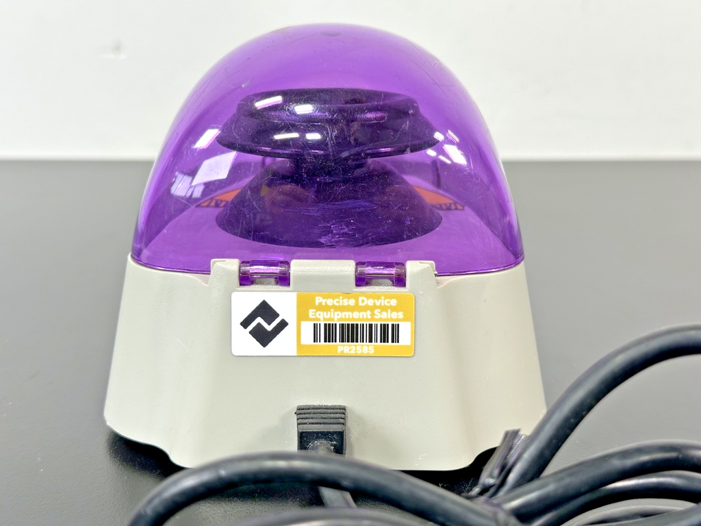 BioExpress C 1301 PC Mini Centrifuge Laboratory Centrifuge 10W Used Has Cracks5