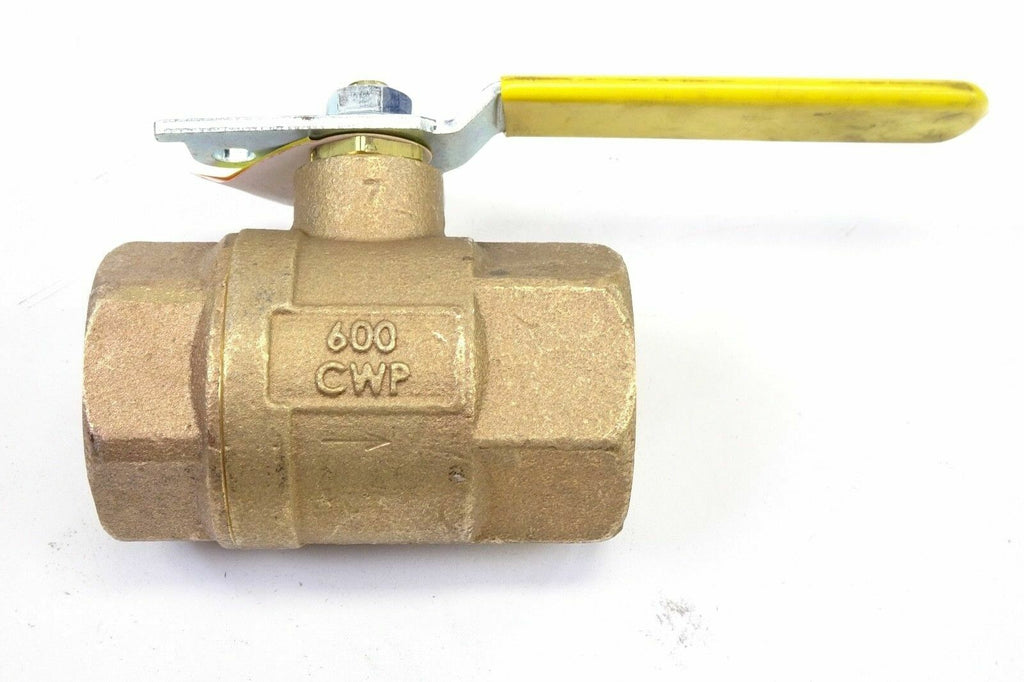 Apollo 1 1/2" FNPT BRONZE BALL VALVE INLINE 75 107 412