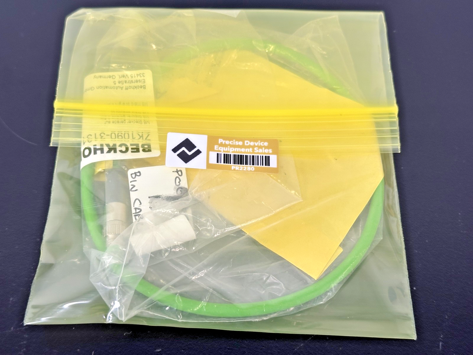 Beckhoff ZK1090 3131 0005 M8 Male to M8 Female Sensor Cable 0.5M New2
