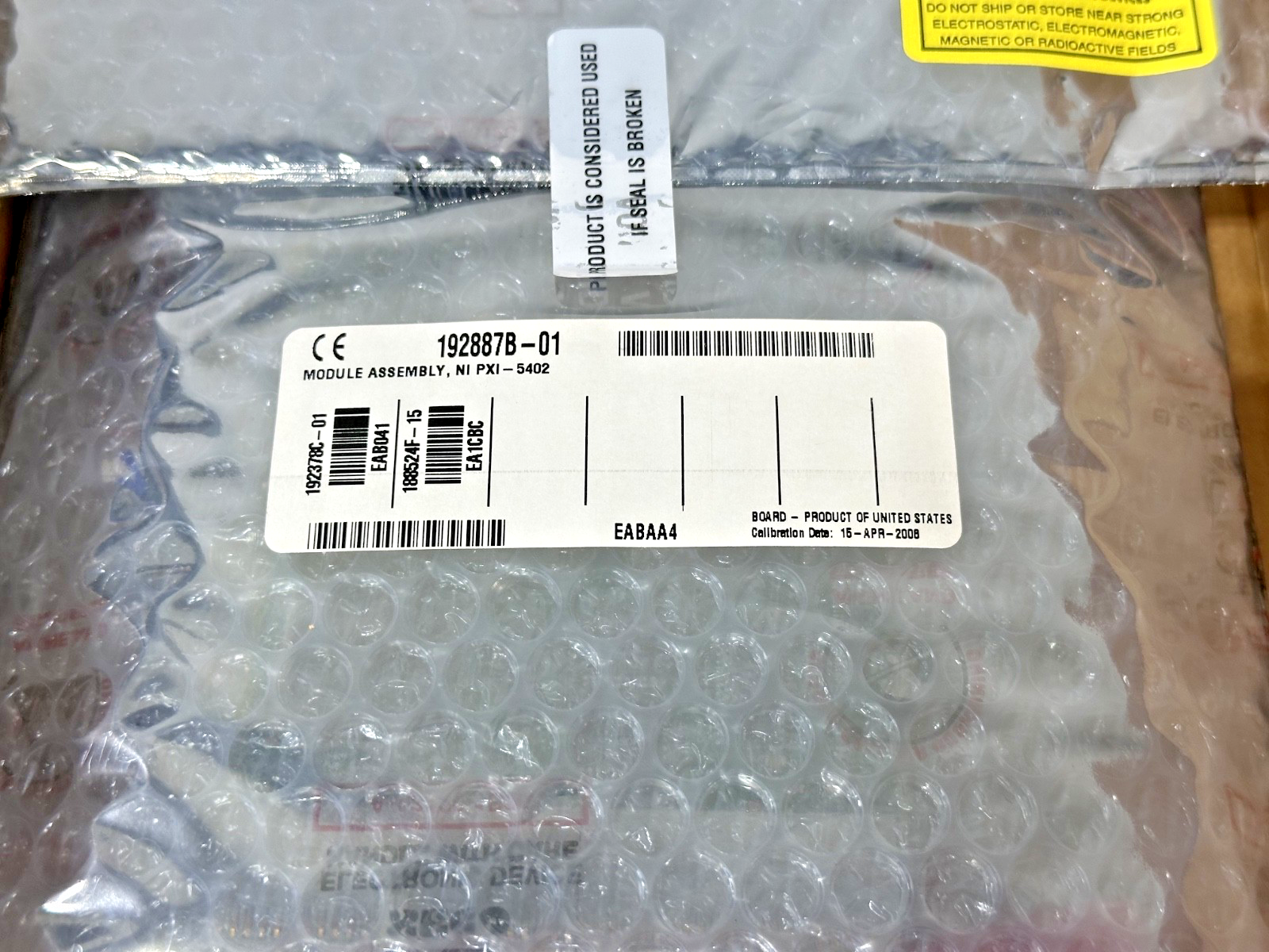 National Instruments NI PXI 5402 779655 01 Arbitrary Function Generator Open Box1