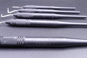 Lot x5) American Eagle Dental Probe 12b #12 Black Periodontal Instruments3