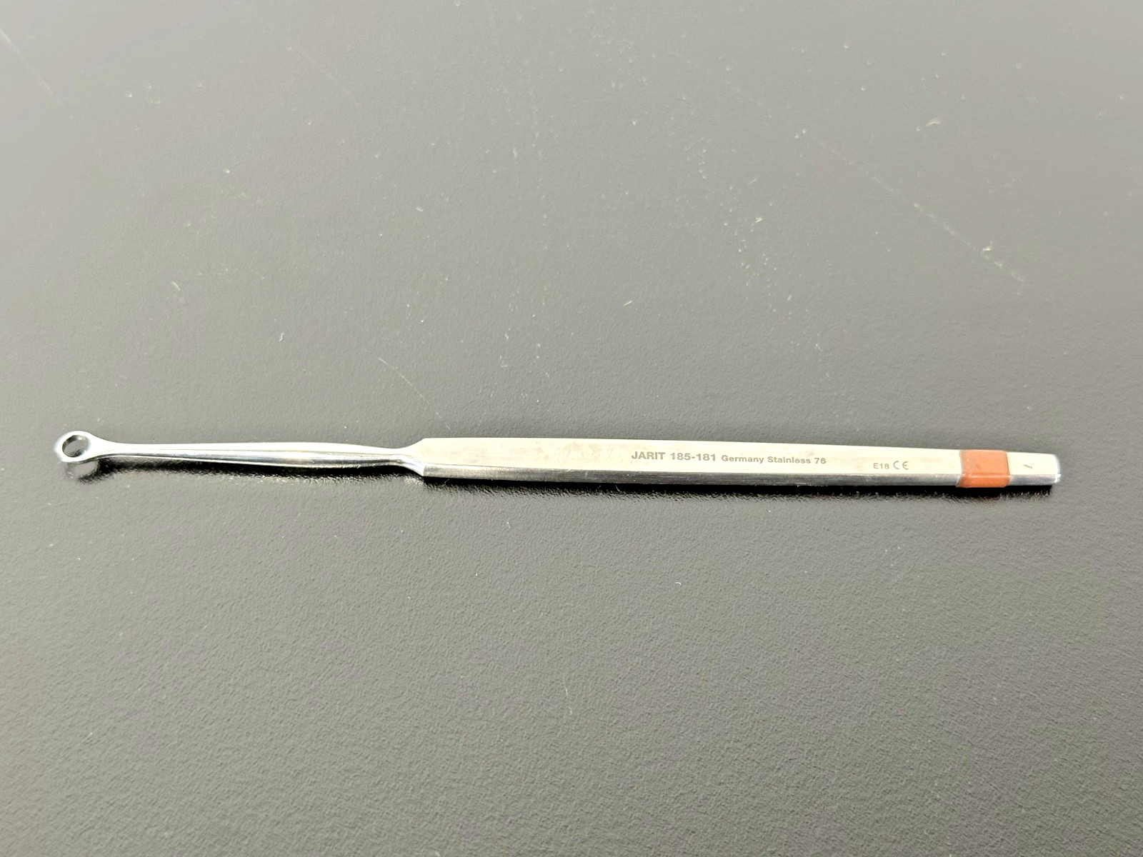 Jarit 185 181 Fox Dermal Curette 4mm 5 5/8" German Stainless Steel0