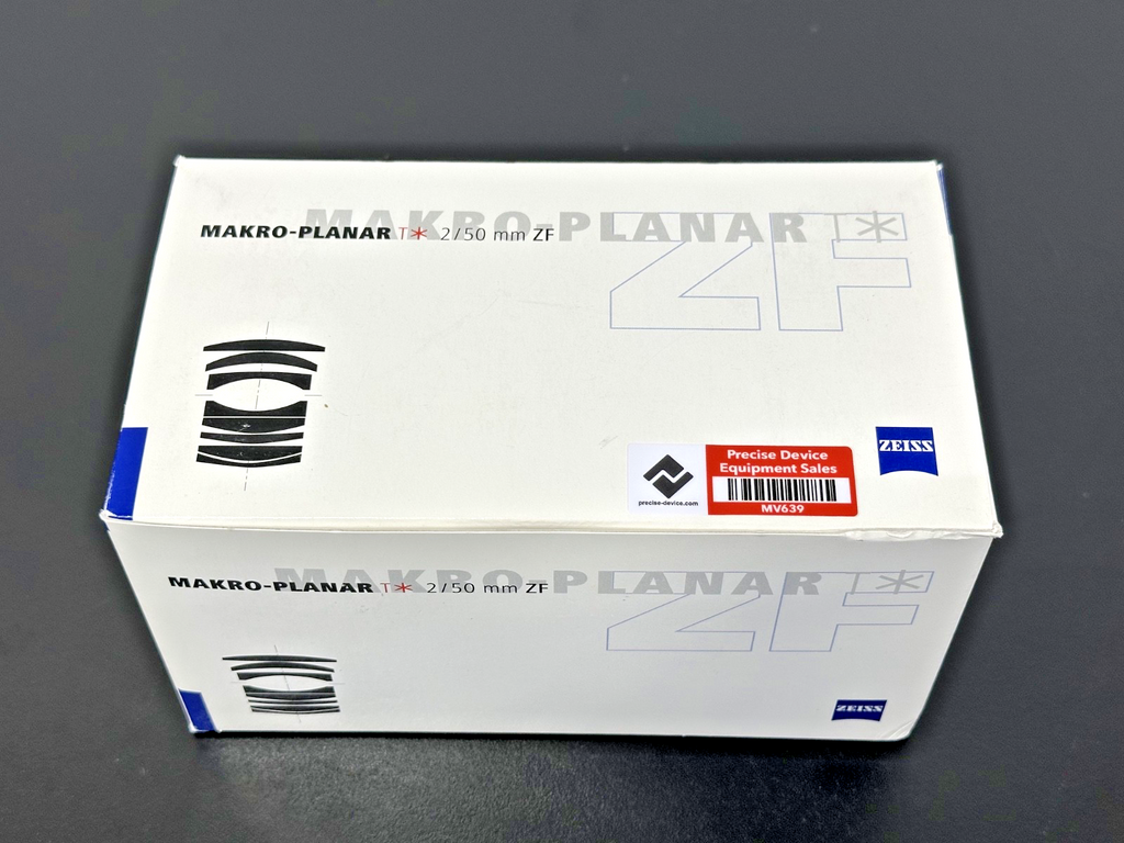 Carl Zeiss Makro-Planar T* 50mm f/2 ZF Macro Lens Nikon Fw/Box Hood New Open Box3