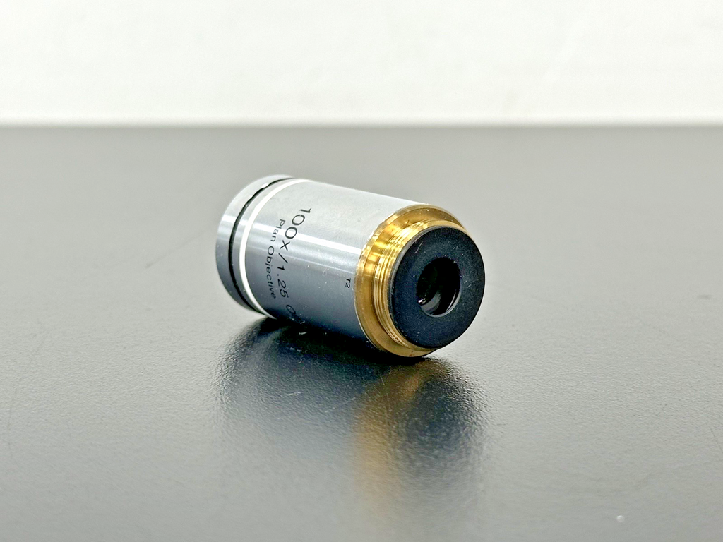 Olympus 100X 1.25 Oil Plan Objective Microscope Lens2