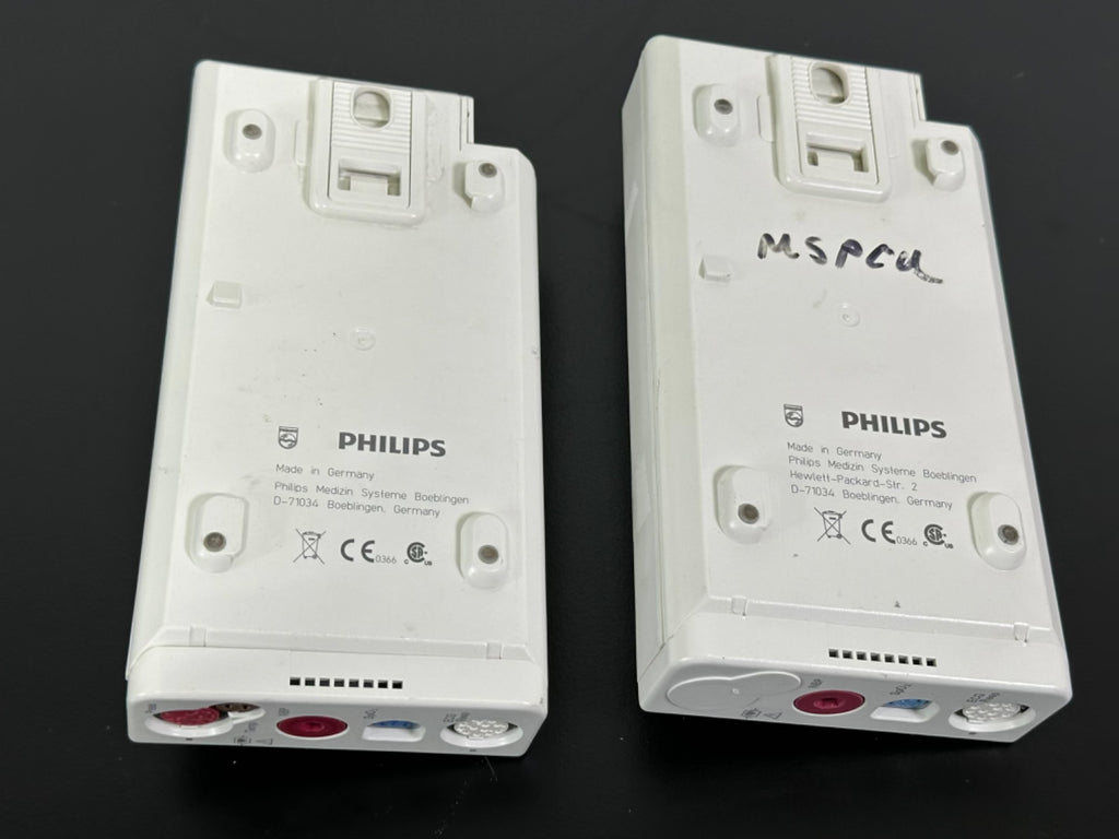 Philips M3001A FAST EASI Masimo SET Module Lot of 2 Parts3