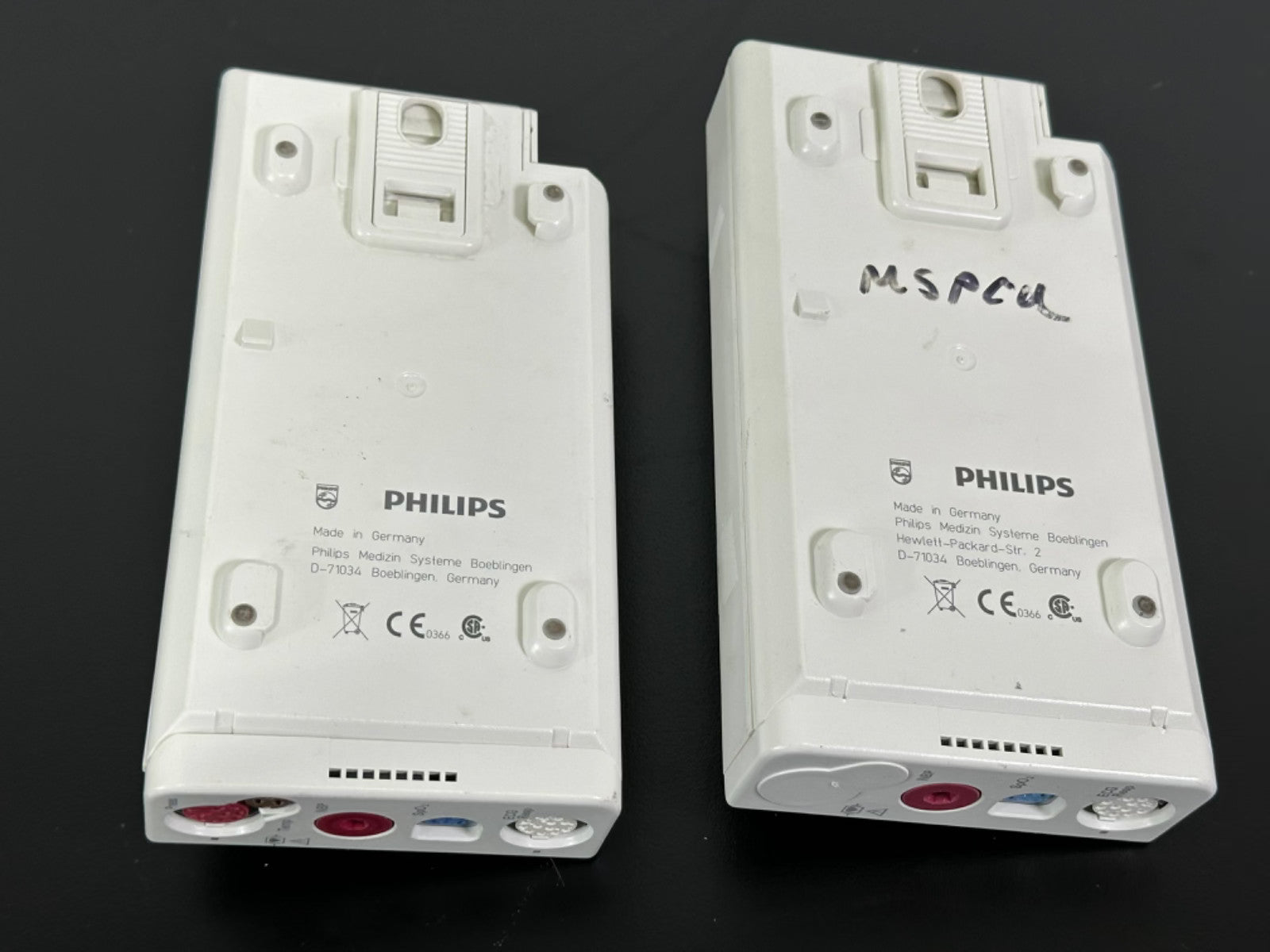 Philips M3001A FAST EASI Masimo SET Module Lot of 2 Parts3