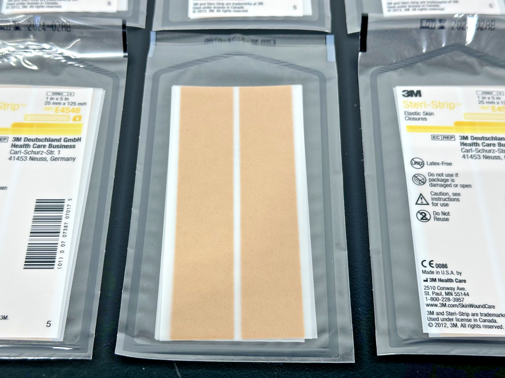 Lot of 20 3M Steri Strip E4548 Elastic Skin Closures 1" x 5" New Sealed1