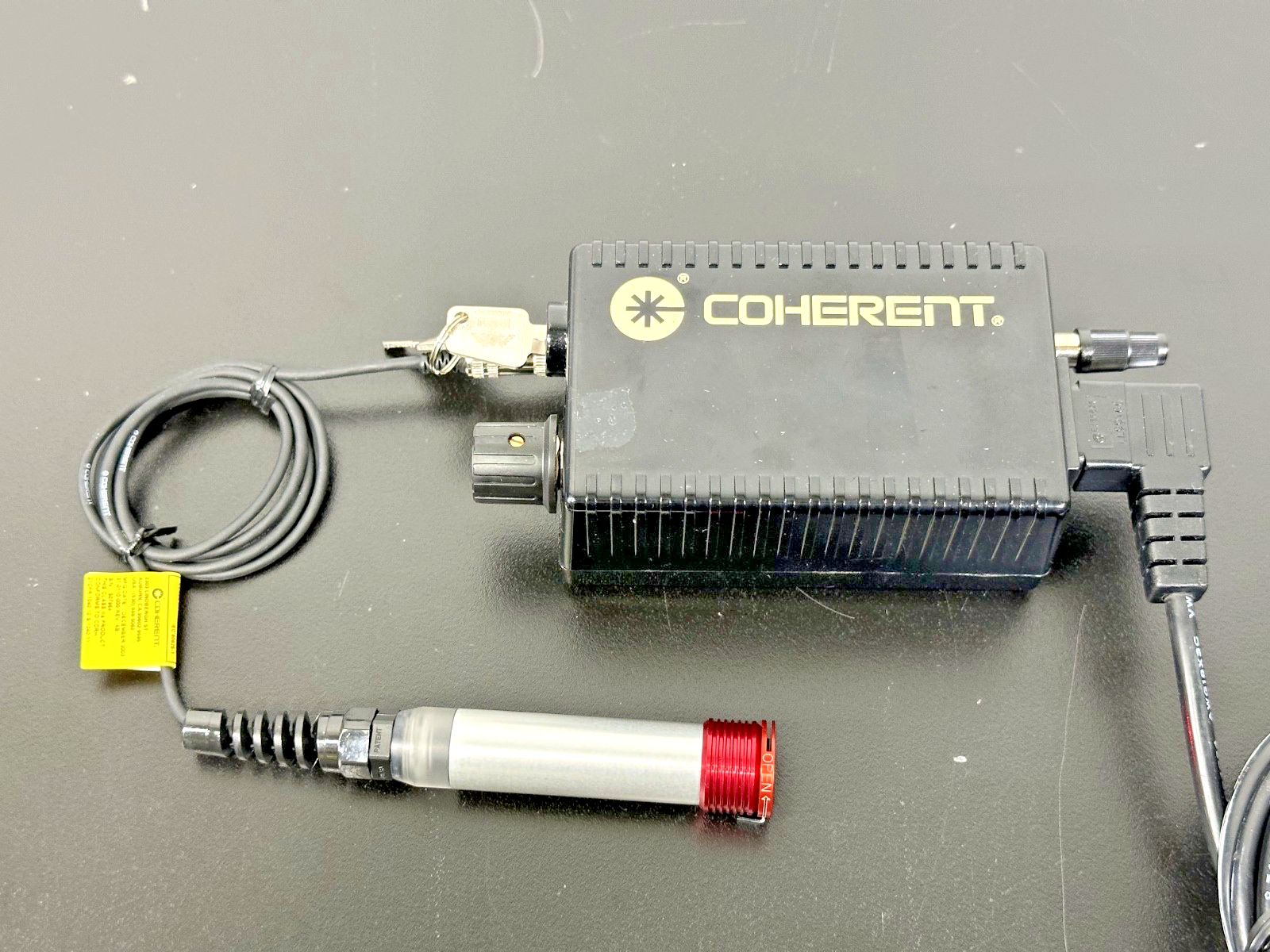 Coherent 31-1050 Diode LabLaser Power Supply w/ Laser Module & Keys Working1