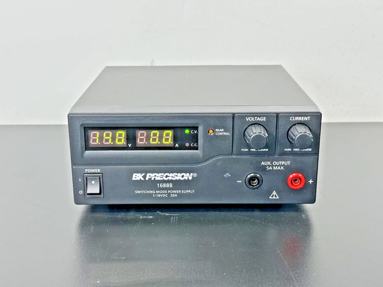 B&K Precision 1688B Switching DC Power Supply 1 18V 20A USB Powers On Working0
