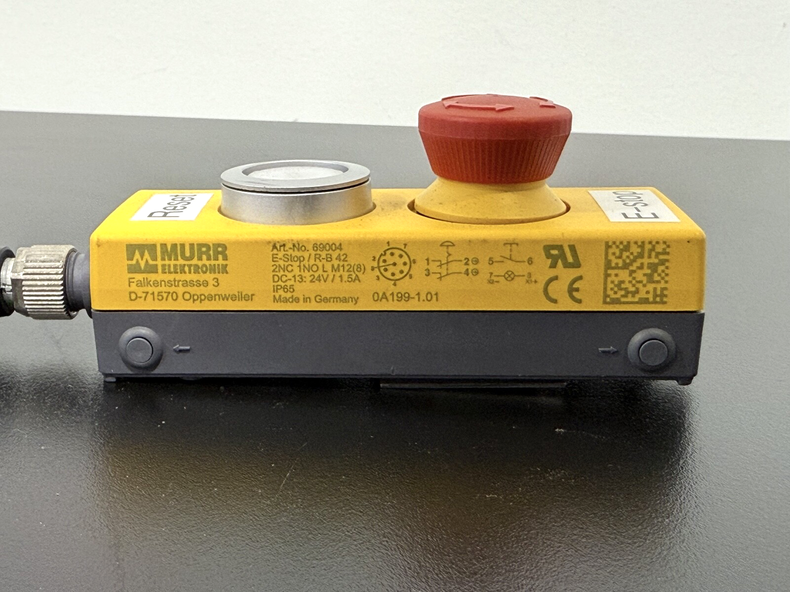MURR ELEKTRONIK 69004 Emergency Stop w? Illuminated Push Button2