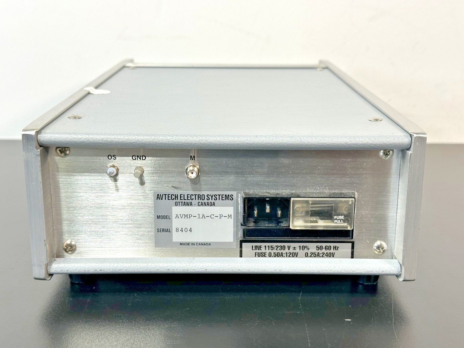 Avtech AVMP 1A C P M 100ps Rise Time 5V 1MHz Pulse Generator Powers On Working3