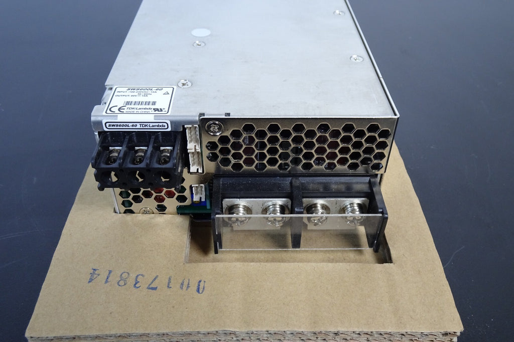 TDK Lambda SWS600L 60 Power Supply | Input: 100 200VAC~10A | Output: 60V 10A2