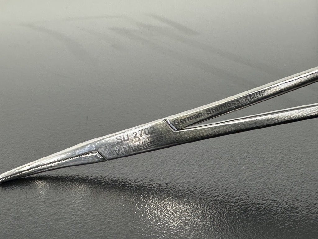 V. Mueller SU2702 Curved Kelly Hemostat Forceps German Stainless3