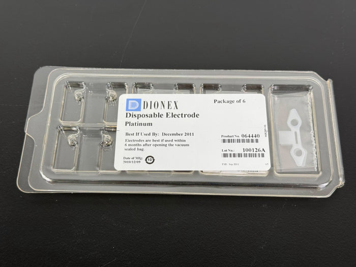 Dionex Platinum Disposable Electrodes 064440 Pack of 3
