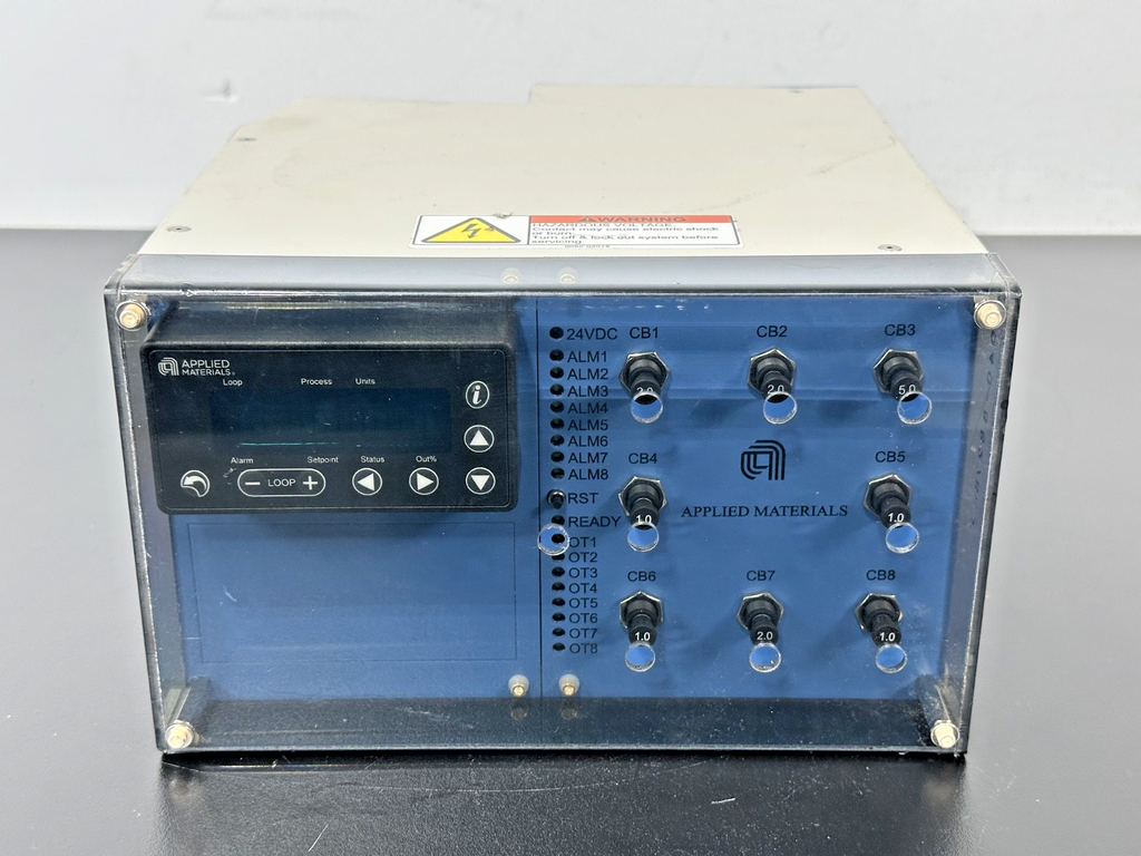 Applied Materials 8 Zone Heater Control Assembly 208VAC For Parts0