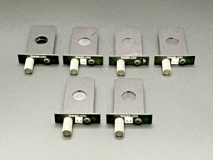 6 Thorlabs CFH1-F Filter Holders | Used Part Accessory Component