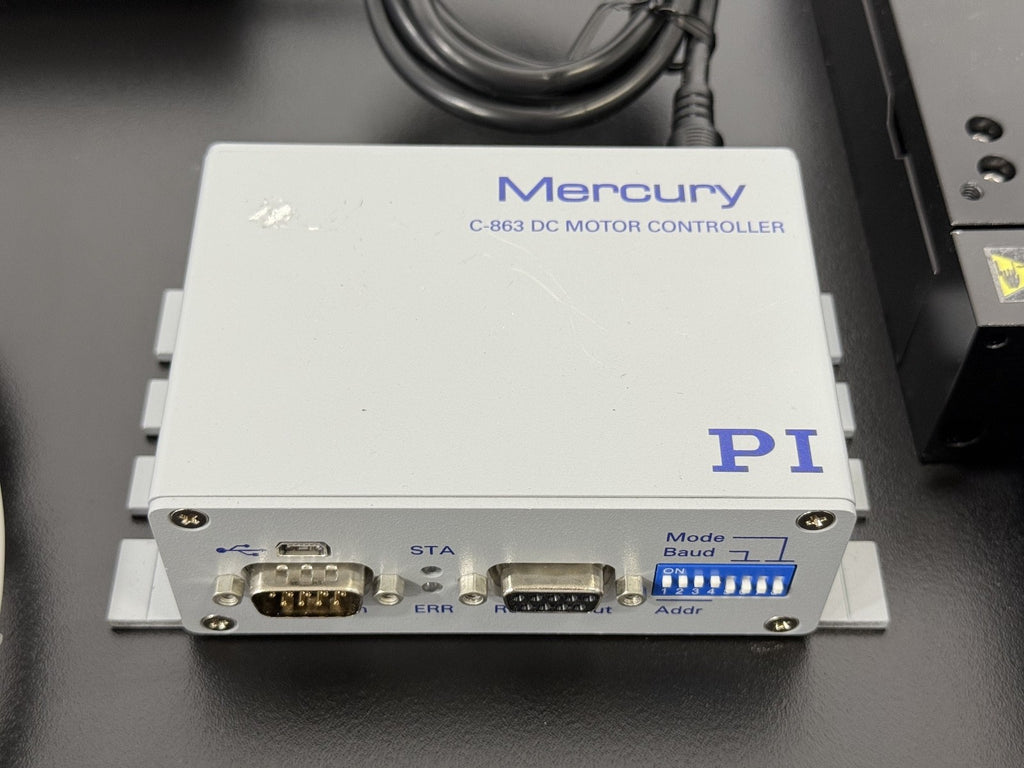 PI Mercury C 863.11 DC Motor Controller w/ M 403.22S Linear Stage2