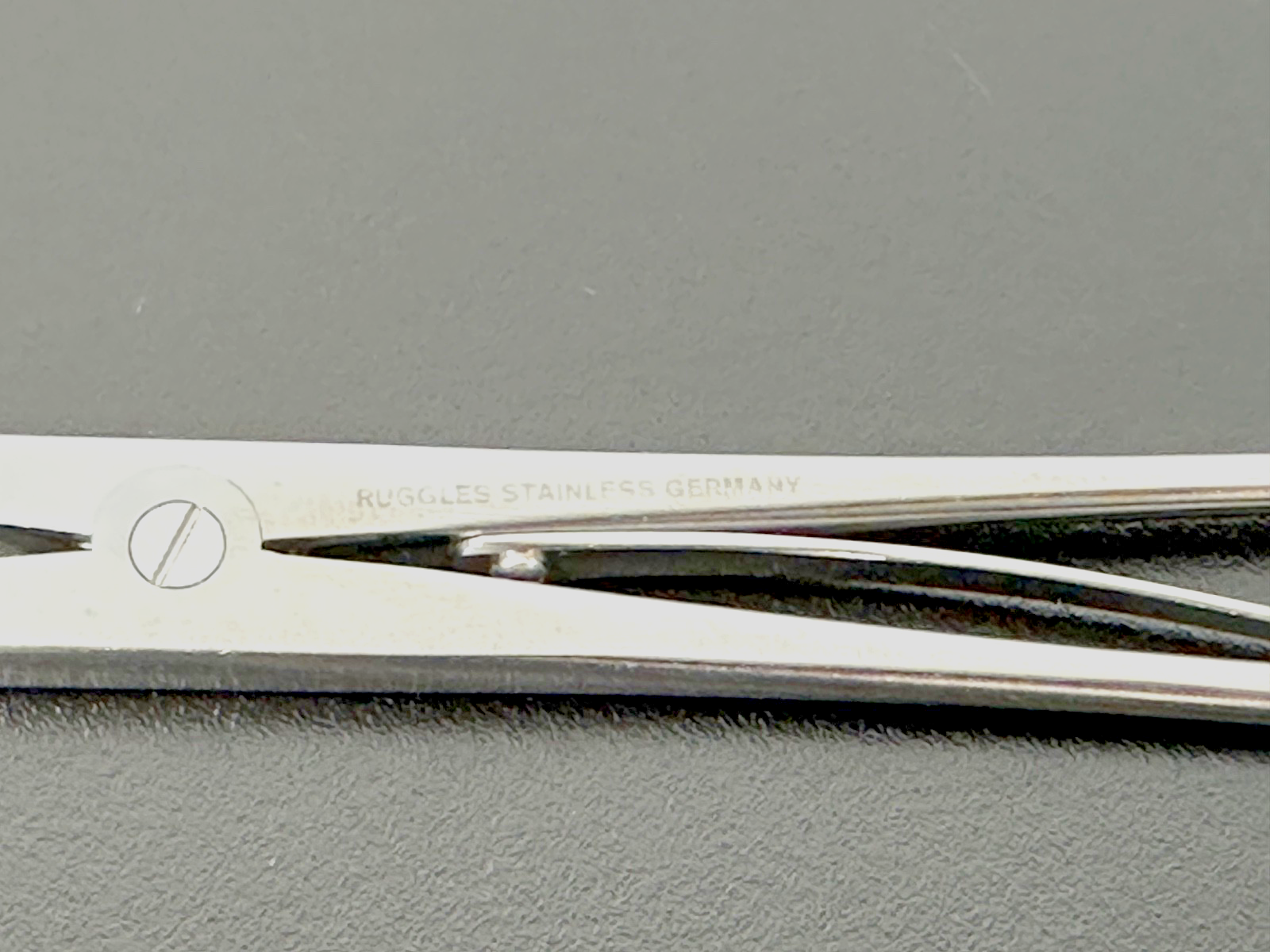 Ruggles Stainless Germany Michel Clip Applying Forceps Surgical Instrument1