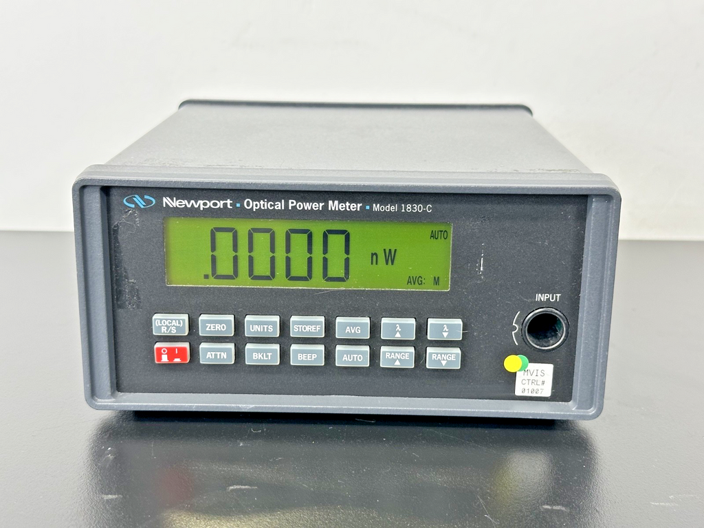 Newport 1830 C Picowatt Digital Optical Power Meter IEEE 488 GPIB Working0