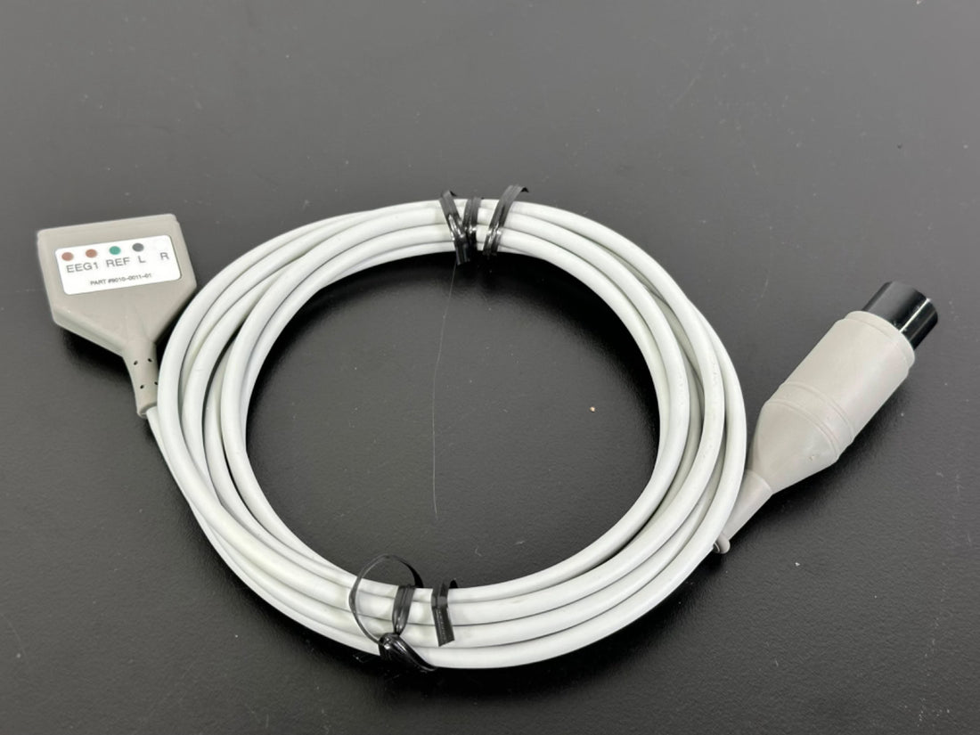 MECTA Coiled Treatment Stimulus Cable Part 9010 0011 01 Medical Device Lead Wire0