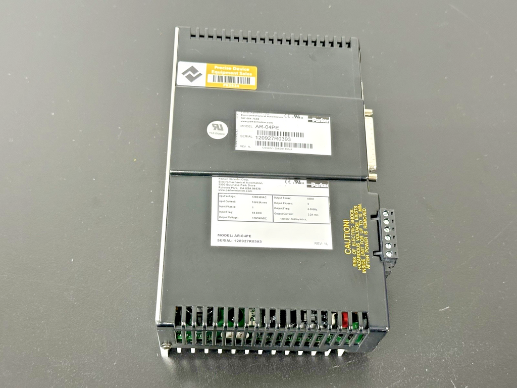 Parker AR 04PE Aries EPL Servo Drive 400W 120/240VAC Ethernet Powerlink1