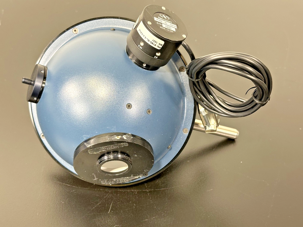 Newport Integrating Sphere w/ 918D SL OD1R Optical Power Detector1