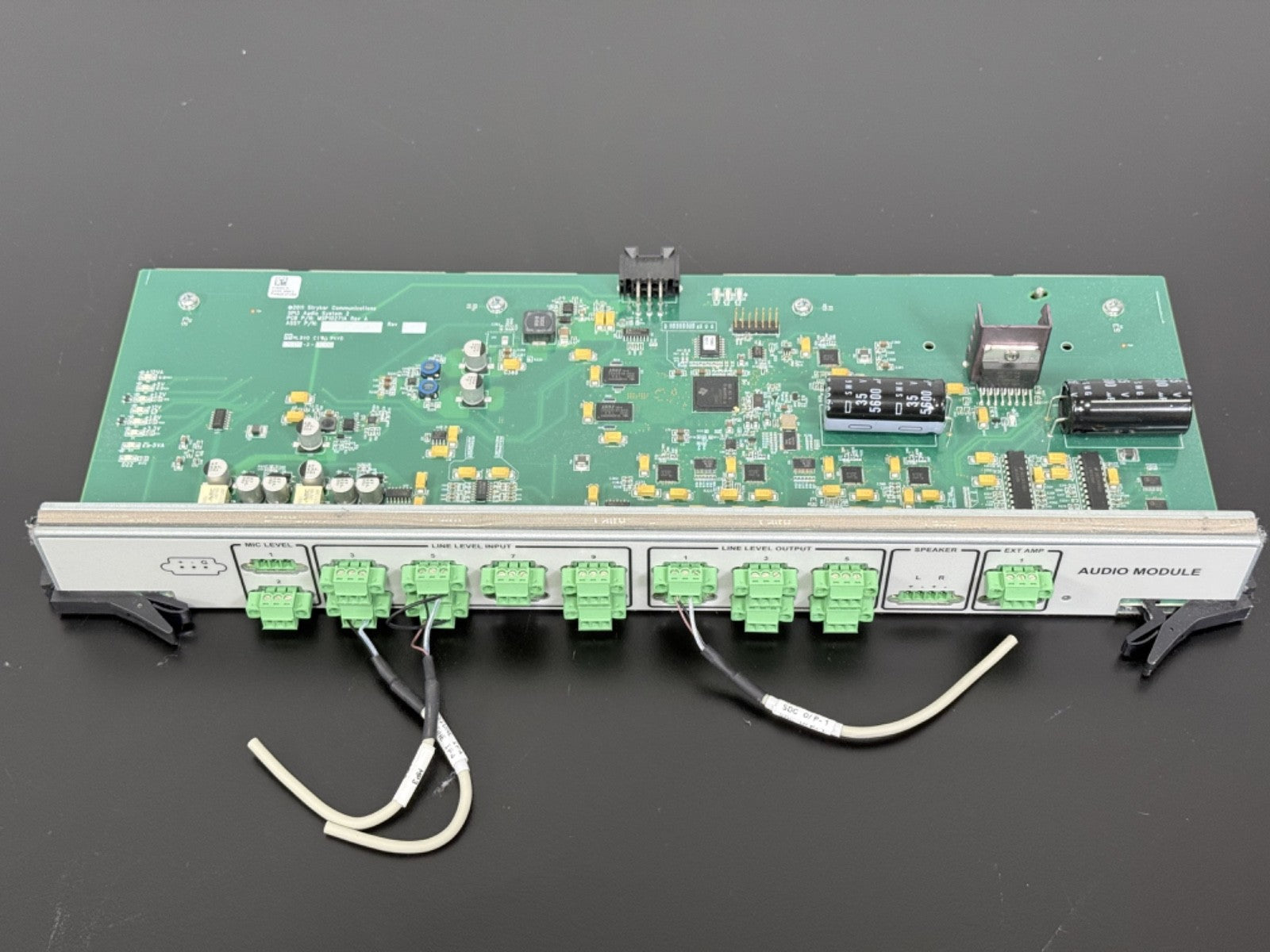 Stryker Communications SPIS Audio System 2 Audio Module MSP10271A Rev A0