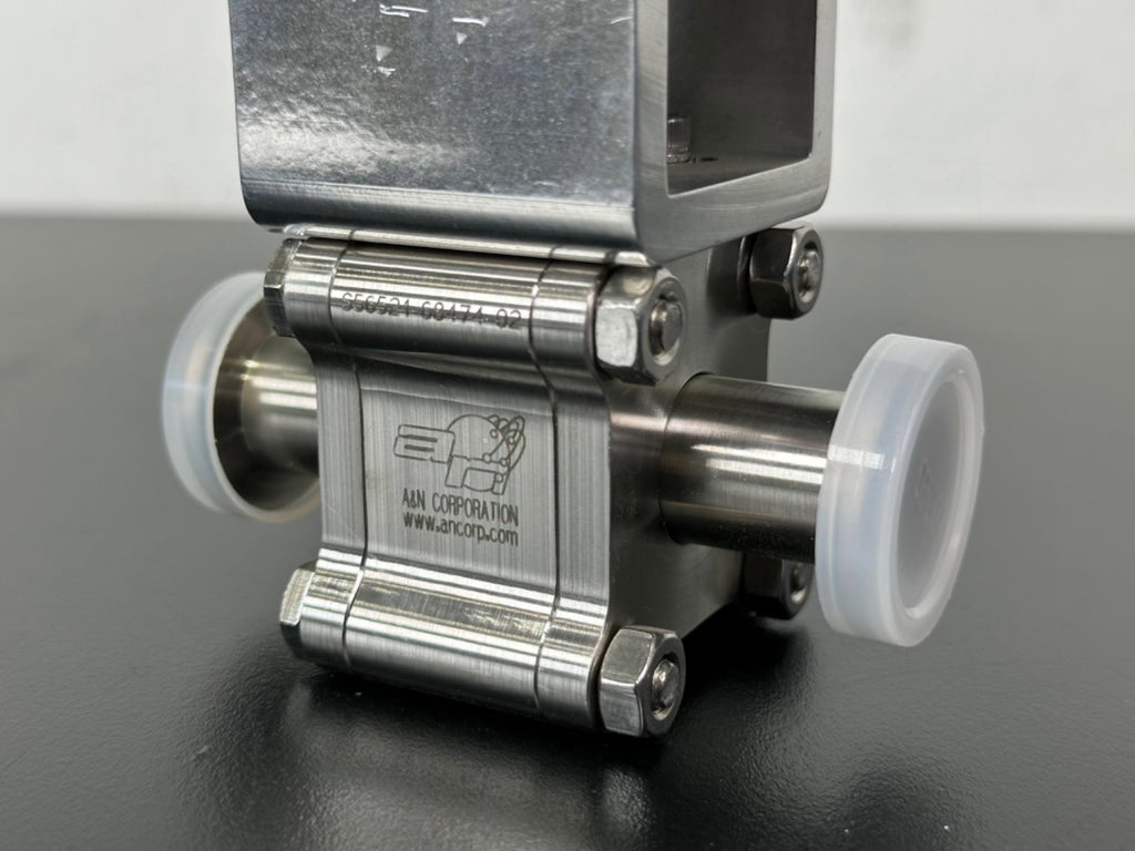 Actuatech GS 15 F04 Pneumatic Actuator w/ A&N Ball Valve B4075 0F16 AS Stainless2