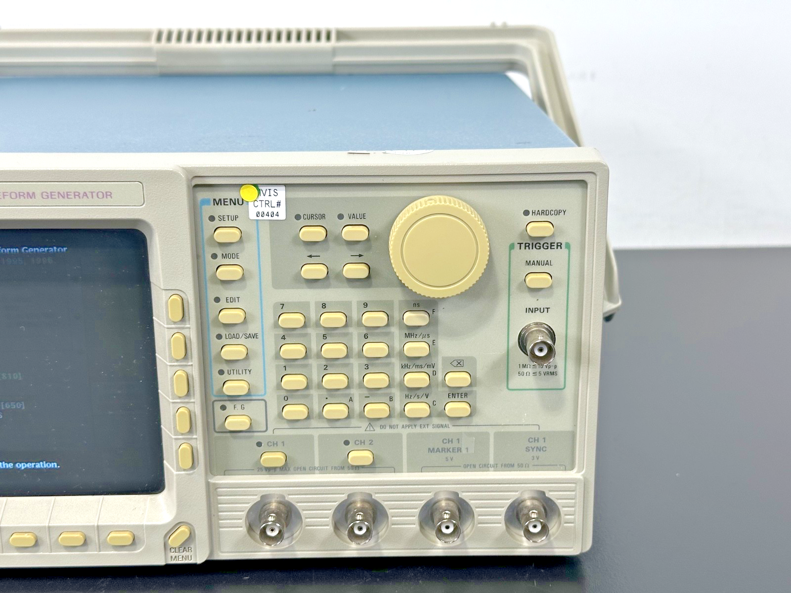 Sony Tektronix AWG2021 Arbitrary Waveform Generator Opt 02 03/04 Working2