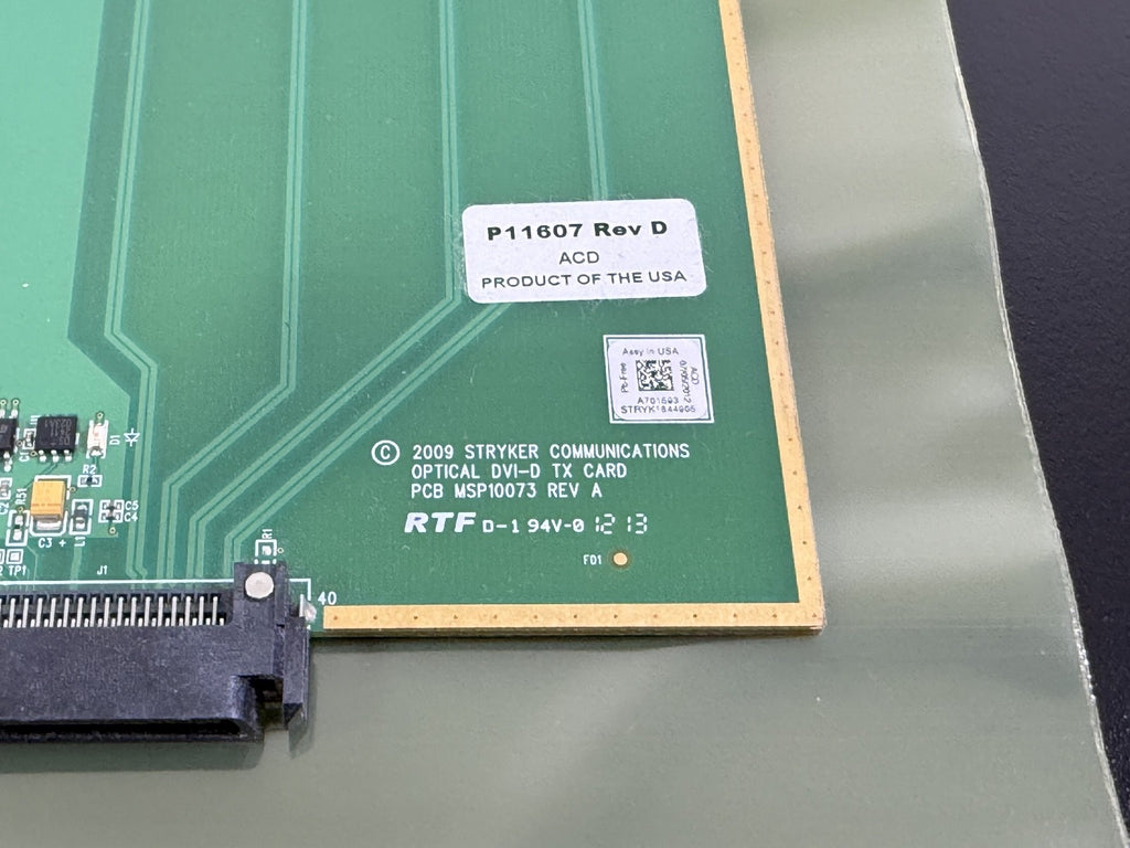 STRYKER COMMUNICATIONS DVI D TX CARD2