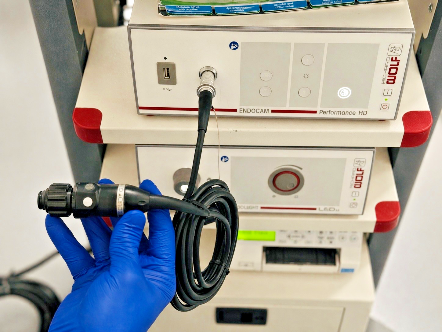 Richard Wolf Endoscopy Tower System Endocam Performance HD + Endolight LED4