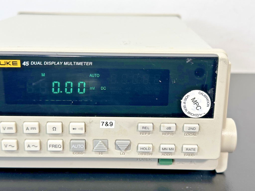 Fluke 45 Dual Display Bench Multimeter GPIB RS 2322