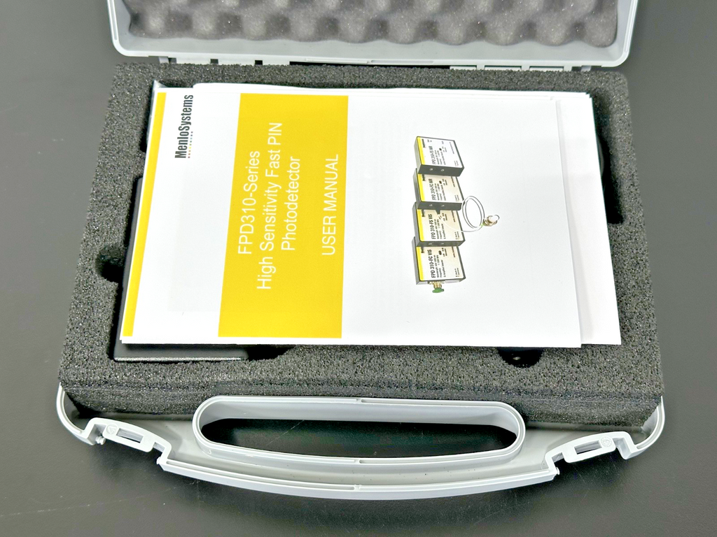 MenloSystems FPD310 FS NIR InGaAs Fast PIN Photodetector 1.5GHz Kit2