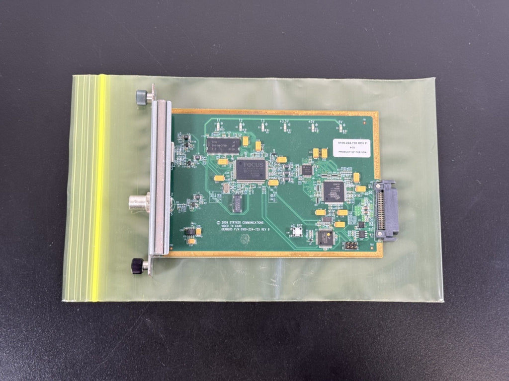 Stryker Video TX Card 0100 224 735 Rev B PR 0100 224 736 Rev F0