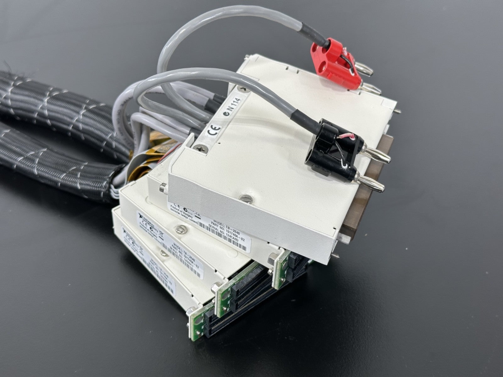 National Instruments TB 2640 / TB 2635 Cable Assembly w/ 3 Terminal Blocks1