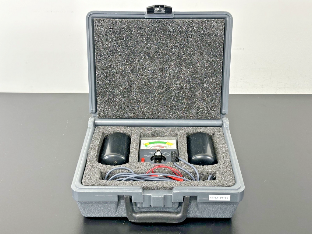 3M 701 Megohmmeter Static Control Surface Resistance ESD Test Kit w/ Weights0
