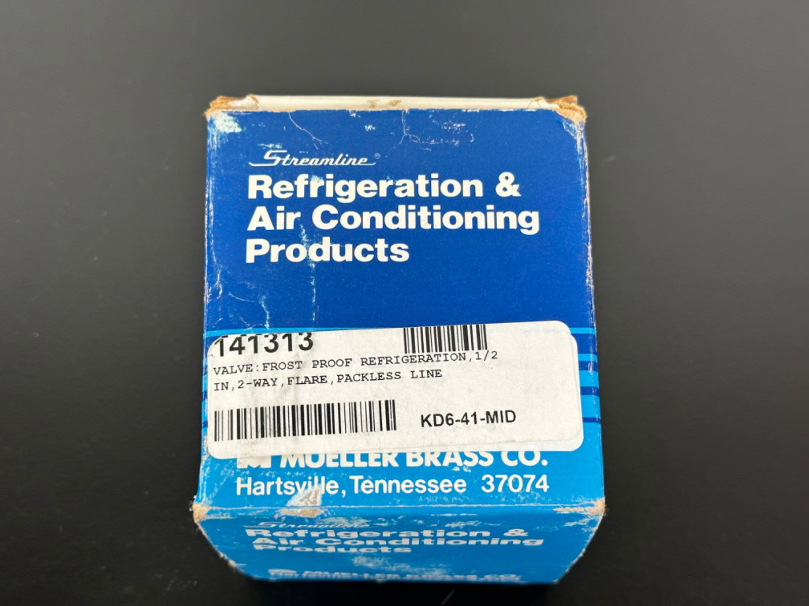 Mueller Linemaster A 14836 Packless Line Valve 1/2” Flare x Flare Refrigeration4