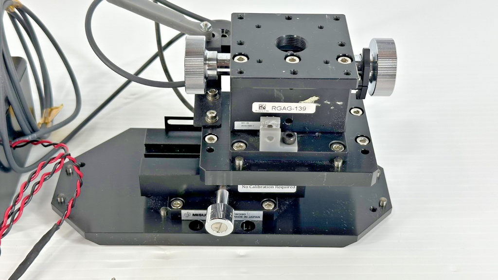 Custom Multi Axis Optical Positioning Stage with Interlock Control Box1