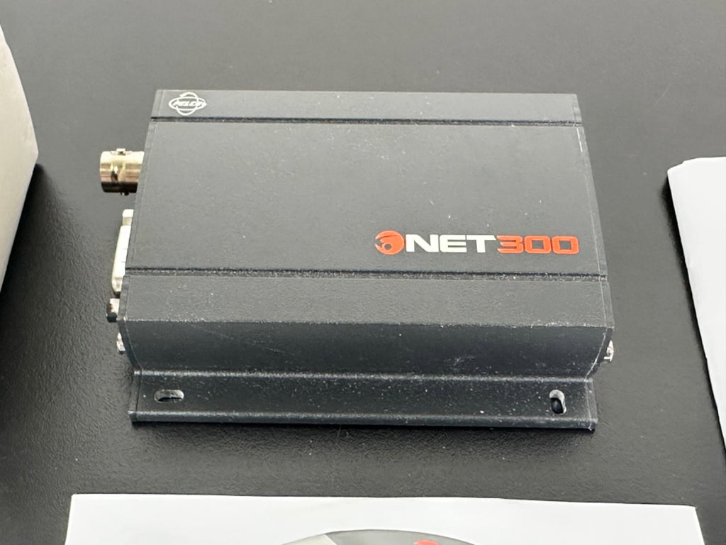 Pelco NET300T PelcoNet Video Encoder CCTV Network Converter w/ Manual & CD1