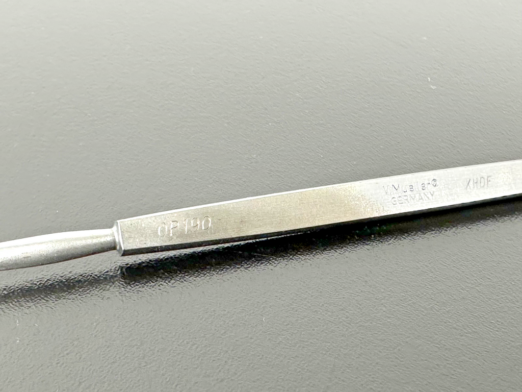 V. Mueller OP190 Desmarres Retractor No. 3 Large 16mm German Instrument2