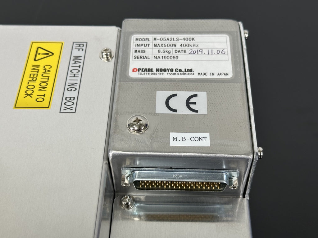 Pearl Kogyo M 05A2LS 400K 400kHz RF Matching Box Network 500W1