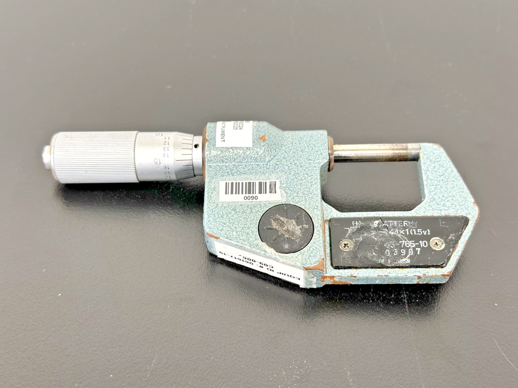 Mitutoyo 293 765 10 Digimatic Micrometer 0 1" Used Untested3