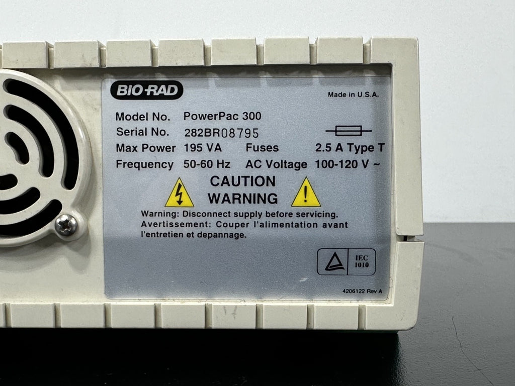 Bio Rad PowerPac 300 Electrophoresis Power Supply Lab Unit For Parts4